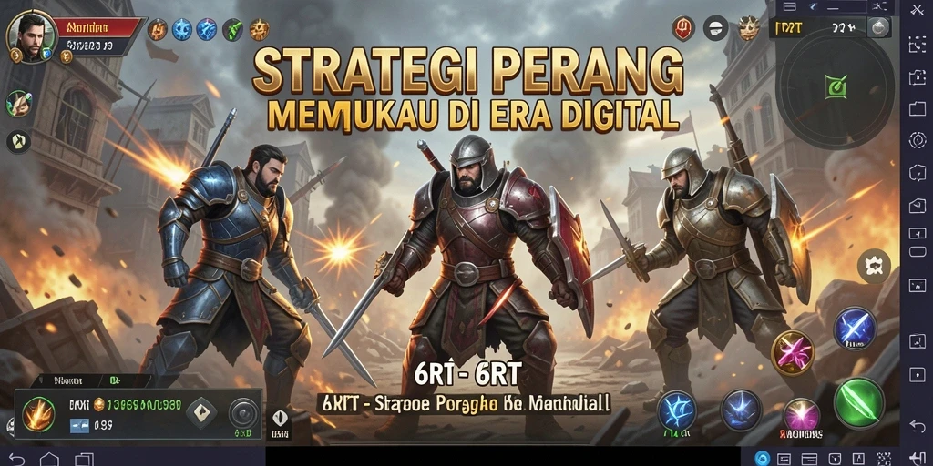 Tampilan menarik gameplay SLG yang mendebarkan di 6RT.