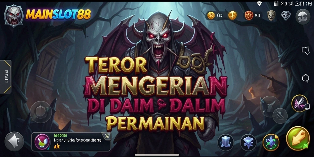 Screenshot menampilkan suasana mencekam dari gameplay MAINSLOT88.
