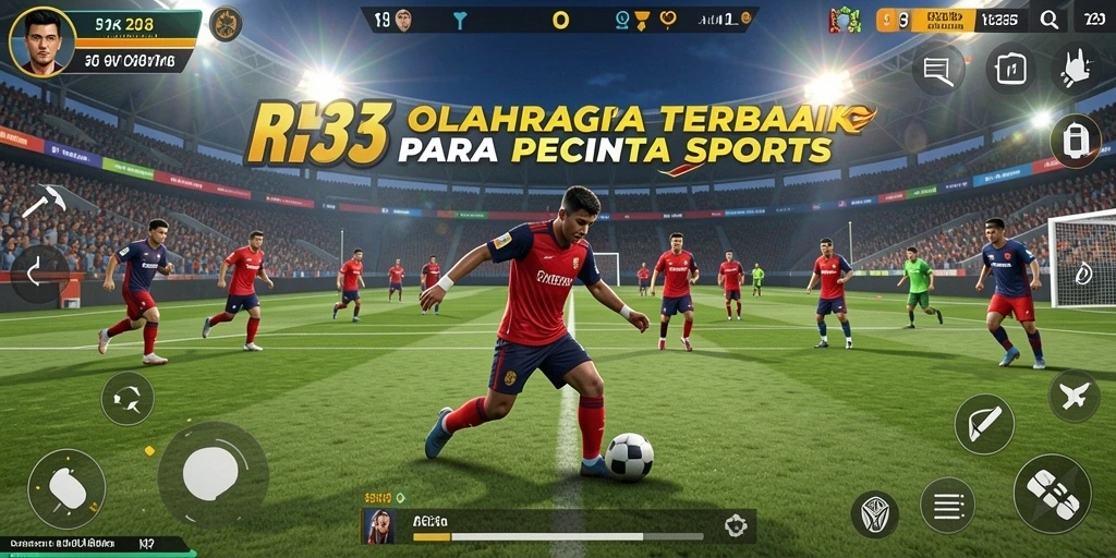 Gameplay seru di aplikasi olahraga RR33.