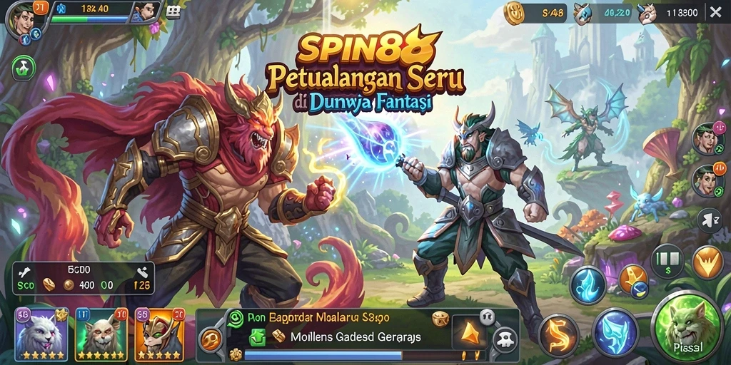 Menampilkan gameplay seru SPIN88 dengan grafik menakjubkan.